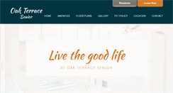 Desktop Screenshot of oakterracesenior.com